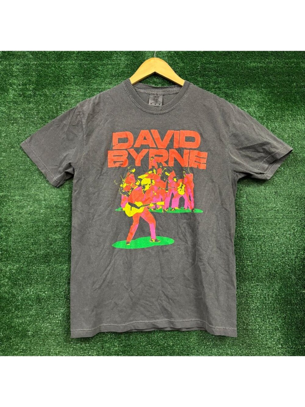 David Byrne Who Is The Sky Album Poster T-Shirt Size Medium